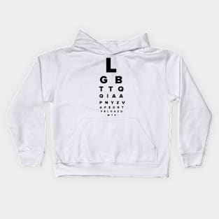 Eye Chart Kids Hoodie